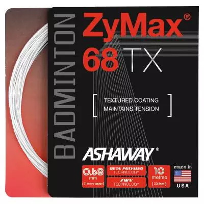 Ashaway ZyMax 68 TX String Set in White