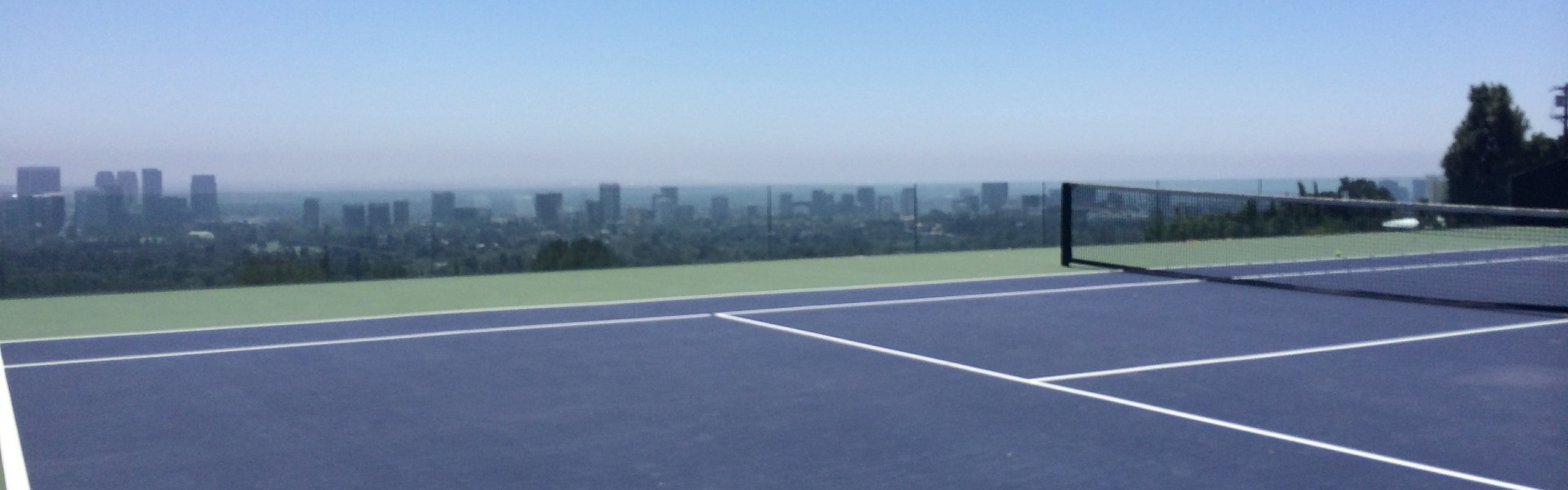 Infinity Tennis Court, Los Angeles