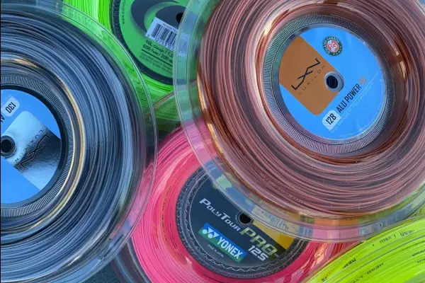 Tennis reel string collection thumbnail image