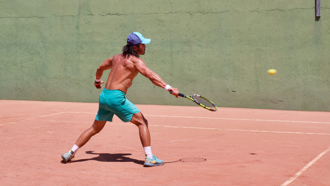 Tennis player in Sau Paulo Brazil