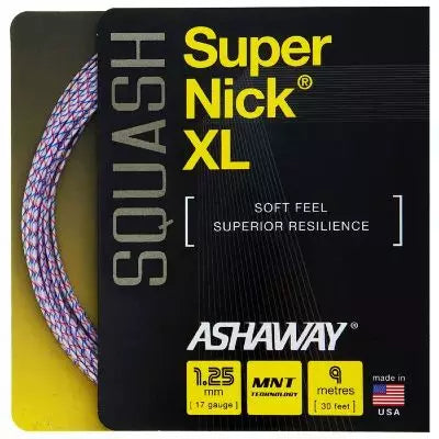 Ashaway SuperNick XL squash string set